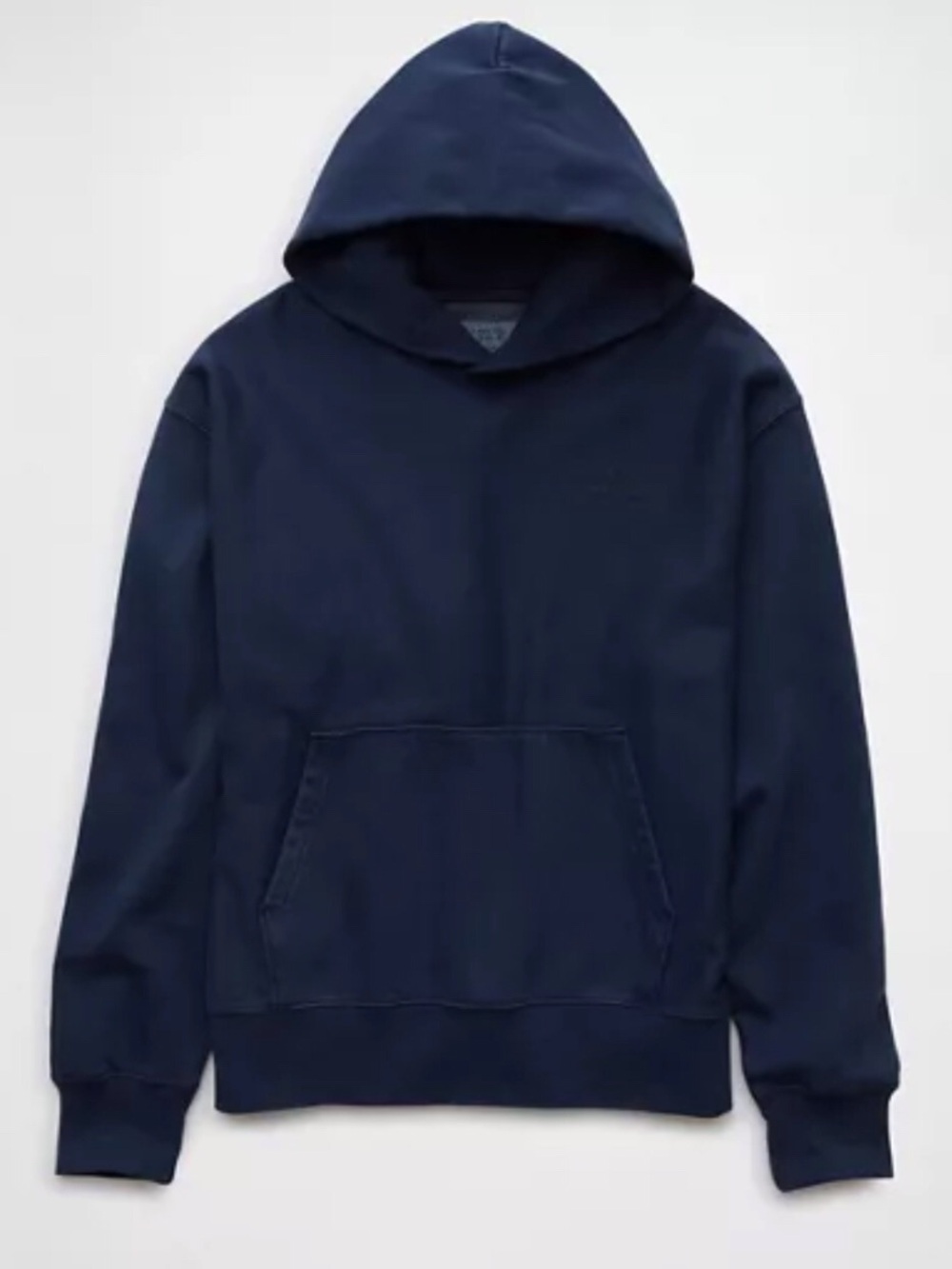 American Eagle Outfitters Heavy Weight Navy Hooded Pullover